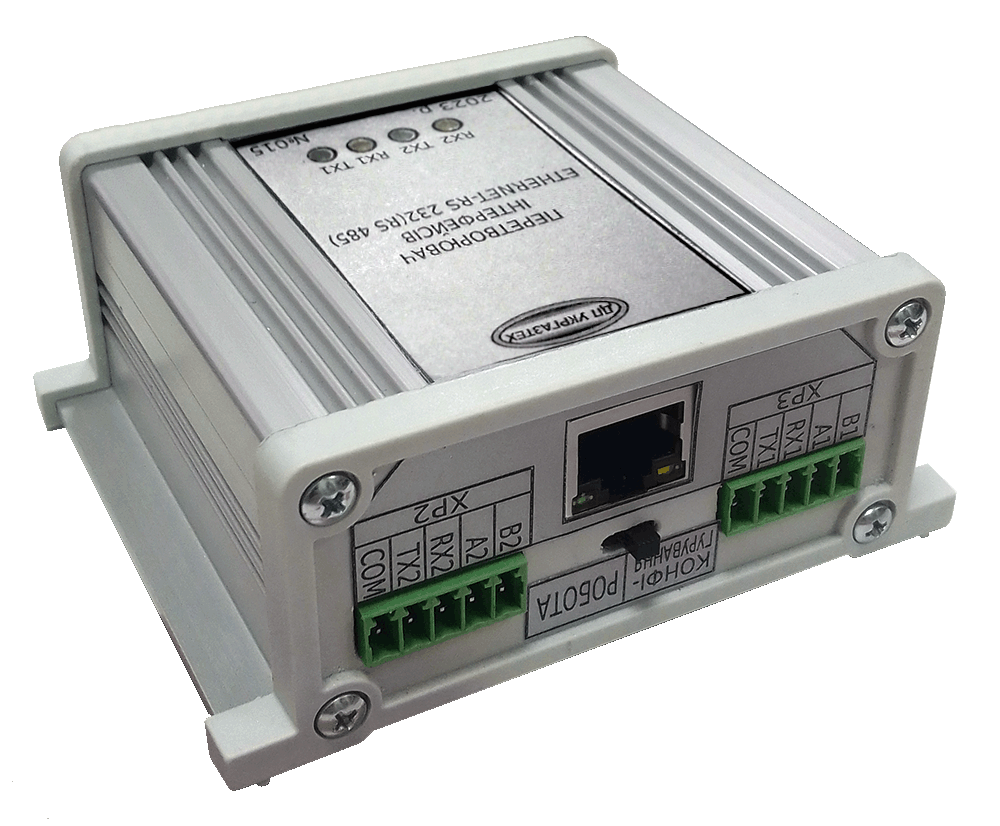 Преобразователь интерфейсов Ethernet-RS232(RS485) со стороны других подключений